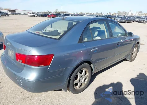 2009 Hyundai Sonata Gls z USA, uszkodzony, nr VIN 5NPET46C39H500465